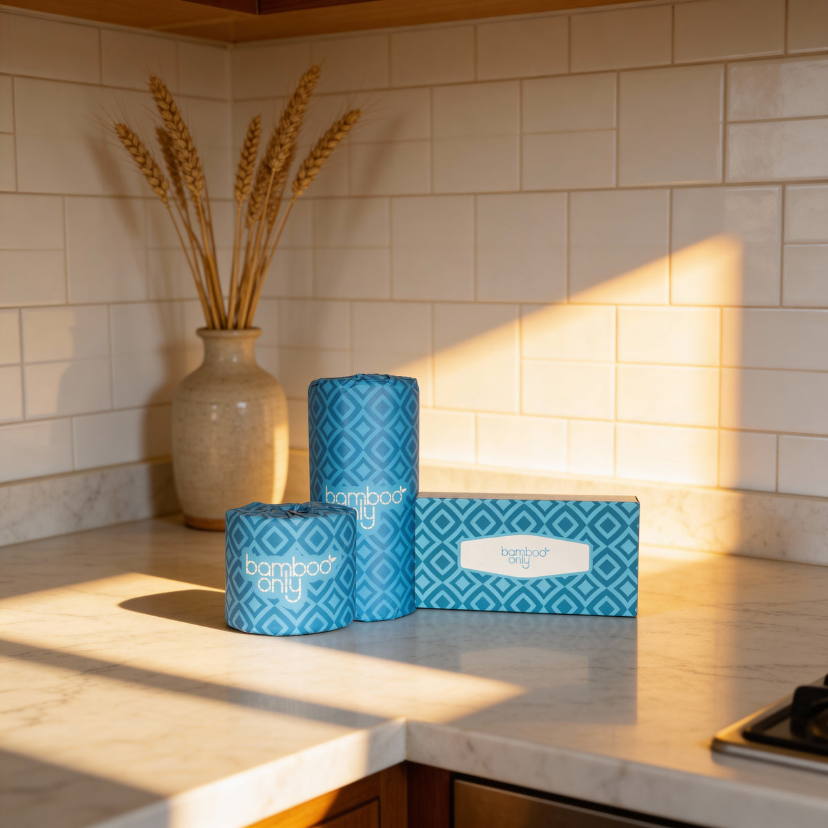 Your Hero Bundle (48 Toilet rolls, 10 Tissue Box & 8 Kitchen Towels)